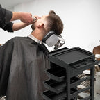 Salon Trolley Cart with Wheels & 5 Drawers, Salon Rolling Stations - Image 4