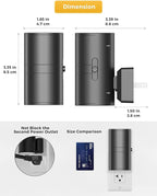 L LOHAS LED Night Light, Bright Night Light, Night Lights Plug into Wall - Image 4