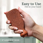 Pumice Stone for Feet Lasts 5+ Years Foot Exfoliator Scrubber Callus Remover - Image 4