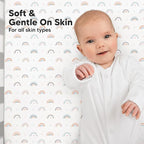 KeaBabies 2-Pack Organic Crib Sheets - Image 4