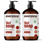 Everyone 3-in-1 Soap, Body Wash, Bubble Bath, 32 Ounce, Cedar and Citrus - Image 2