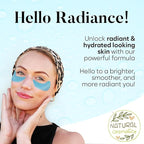 BLOOMORA Retinol & Collagen Under Eye Patches, Under Eye Mask - Image 3