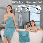8 Piece Bath Towel Set-2 Oversized Bath Sheets, 2 Hand Towels, 4 - Image 4