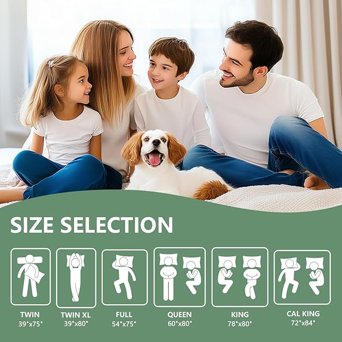 Premium Waterproof Mattress Protector Queen Size, Breathable Bed Cover 3D Air - Image 8