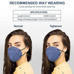 HUHETA KN95 Face Masks for Adults, Packs of 30 KN95 Mask - Image 4