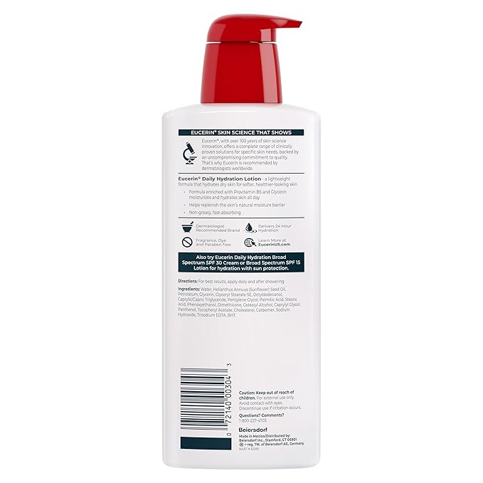 Eucerin Daily Hydration Body Lotion - Image 15