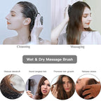 INNERNEED Scalp Care Massager Shampoo Brush, Wet & Dry Manual Head Scrubber - Image 5