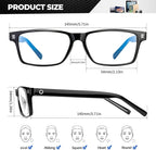 ANYLUV Blue Light Glasses Men Woman, Eye Strain Relief Eye Protection - Image 4