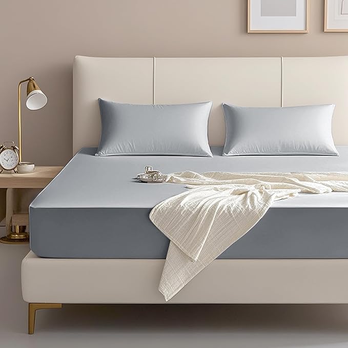FreshCulture Queen Fitted Sheet Only – Premium Hotel-Quality Fitted Sheet - Image 2