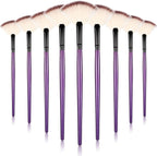 9 Pieces Facial Fan Mask Brushes, Soft Facial Applicator Brushes Tools by Maitys