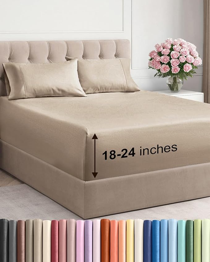 Extra Deep Queen Sheet Set by CGKUnlimited