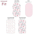 Yoofoss Bassinet Sheets for Baby, Baby Delight, Angelbliss, Soft Breathable - Image 3