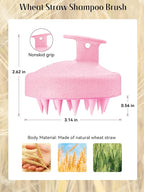 HEETA Scalp Massager Hair Growth, Soft Silicone Scalp Scrubber Shampoo Brush - Image 2
