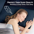 Gogreen Bamboo Rayon Waterproof Pillow Protector, Breathable Pillow Cover - Image 5