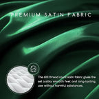 MR&HM Satin Bed Sheets, Twin XL Size Sheets Set - Image 2