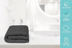 Medium Bath Towels Bulk Set of 12 – 100% Cotton Terry – 24" x 48" – Quick Dry - Image 7