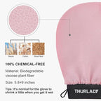 Exfoliating Glove, Korean Exfoliating Mitt Body Scrubber, Viscose Fiber Bath - Image 7
