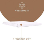 Good Sleep Bedding Flat Sheet Full - Image 2
