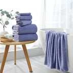 8 Piece Bath Towel Set |2 Oversized Large Bath Sheet, 2 Hand Towels, 4 - Image 7