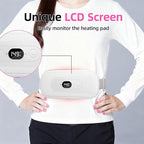 Portable Heating Pad Period Cramps: 2 Timer 6 Heat Levels 6 Vibration Modes - Image 3