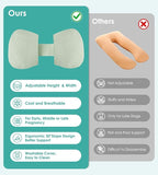 Pregnancy Pillow Cooling for Sleeping, Detachable and Adjustable Double-Sided - Image 7