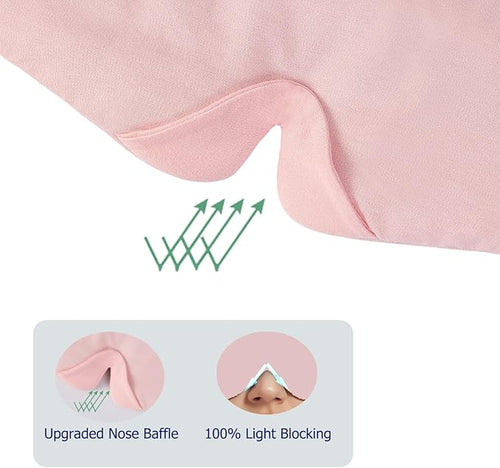 ALASKA BEAR Wraparound Style Organic Cotton Eye Mask - Image 2