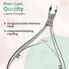 Professional Premium Cuticle Trimmer Stainless Steel Cuticle Nippers - Image 8