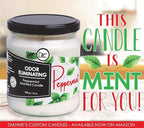 Peppermint Two Pack Odor Eliminating Highly Fragranced Candle - Image 8