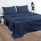 2-Pack Cotton Full Flat Sheet Only, 600 Thread Count 100% Egyptian Cotton Top - Image 5