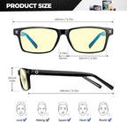 ANYLUV Blue Light Glasses Men Woman, Eye Strain Relief Eye Protection - Image 3