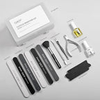 GAOY Cuticle Remover Kit, All-in-One Cuticle Trimmer and Nipper, Nail Oil and - Image 6
