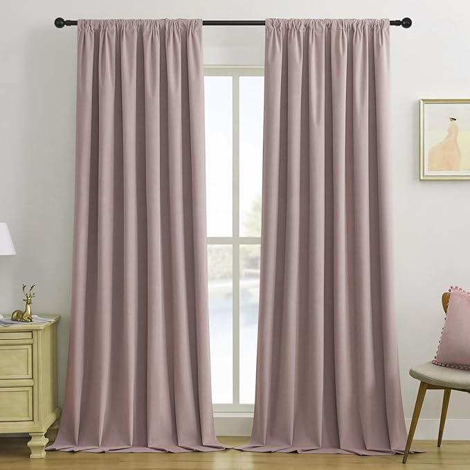 Joydeco Customized Curtains, 100% Blackout Curtains by JOYDECO