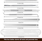 Ingrown Toenail Pedicure Tool Kit 7pcs Nail Manicure Kit Stainless Steel Nail - Image 2