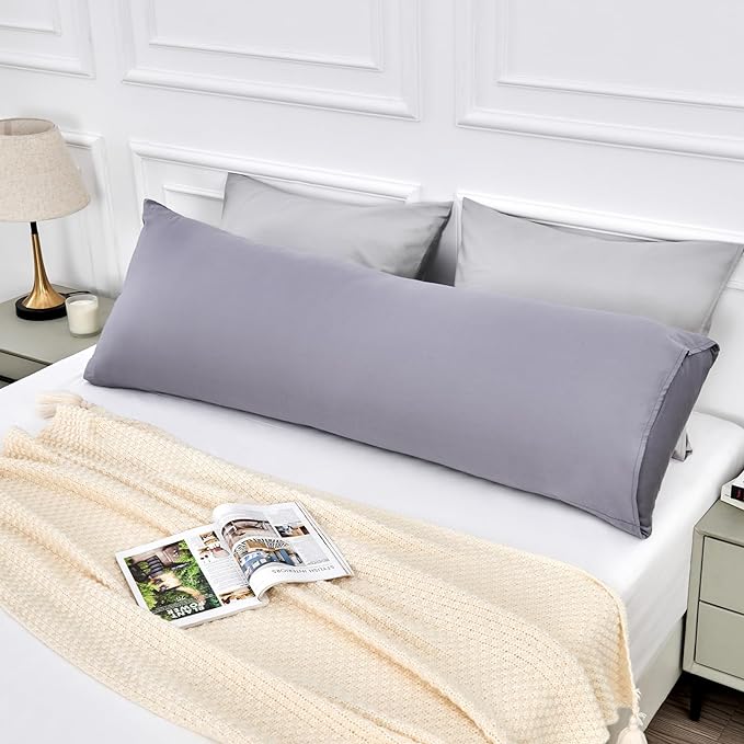 Warmstar Cotton Body Pillow Cover 1 Pack, 600 Thread Count, Long Body Pillow - Image 6