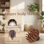 Wooden Scalp Massager｜Bamboo Brush - Image 3