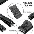 Premium 26-in-1 Manicure & Pedicure Kit – Stainless Steel Nail Clippers Set - Image 3