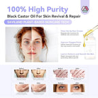 SAVILAND Jamaican Black Castor Oil Organic Cold Pressed Unrefined: 100% Pure - Image 3