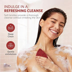 Sndyi Silicone Body Scrubber, Gentle Exfoliating Body Scrubber - Image 3