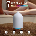 Gooamp 200ML Ceramic Essential Oil Diffuser - Image 2