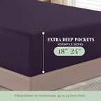 Elegant Comfort Luxurious 1500 Premium Hotel Quality Microfiber 4-Piece Sheet - Image 4