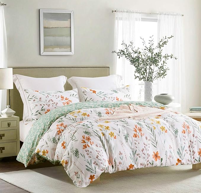 SLEEPBELLA Duvet Cover Set 600 Thread Count Cotton Bedding Set - Image 3