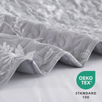 JANZAA Quilts Queen Size Bed Spread Botanical 3 Pieces Quilts Queen Size Sets - Image 2