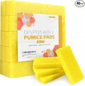 Disposable Foot Scrubber Sponge Pads Pedicure Pumice Stone by SALVMARY
