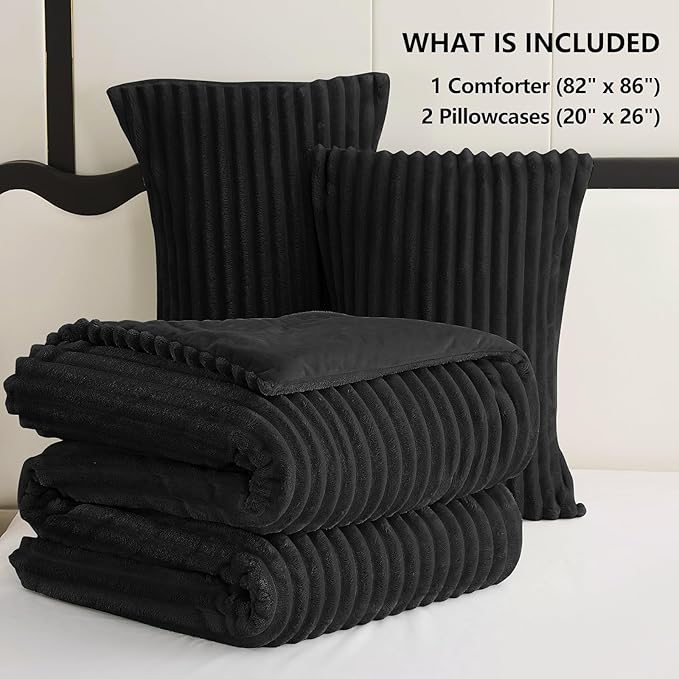 CozyLux Fluffy Full Size Comforter Sets - Image 6
