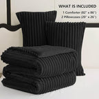 CozyLux Fluffy Full Size Comforter Sets - Image 6