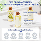 HIQILI Cinnamon Essential Oil for Spary, Garden and Kitchen - Image 7