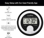 CoolFire Vibrating Alarm Clock Wristband, Silent Wake-Up Watch - Image 3