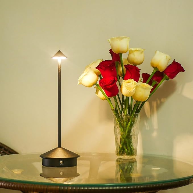 2 Pack Cordless LED Table Lamp, Rechargeable 5200mAH Battery Operated Lamp - Image 8