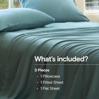 DOZ Sheet Set, 100% Viscose derived from Bamboo, Organically Grown, Buttery Soft - Image 2