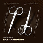 Utopia Care Eyebrow Scissors, Professional Stainless Steel Small Shears - Image 2